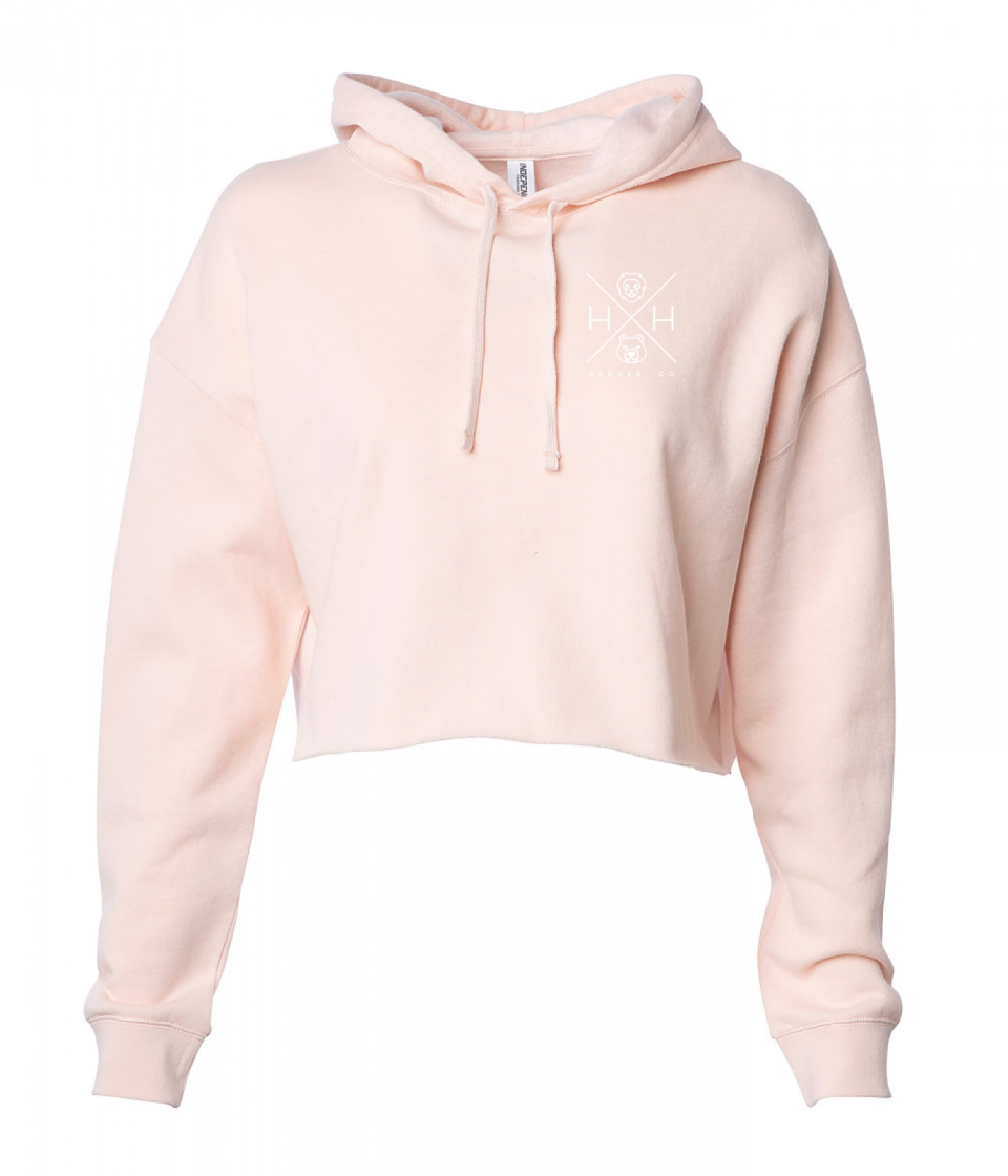Women’s Crop Sweatshirt Blush
