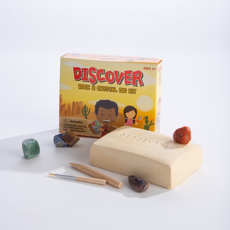 Discover Rock and Crystal Dig Kit