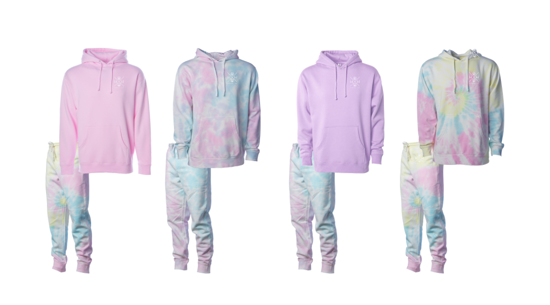 pastel jogger set