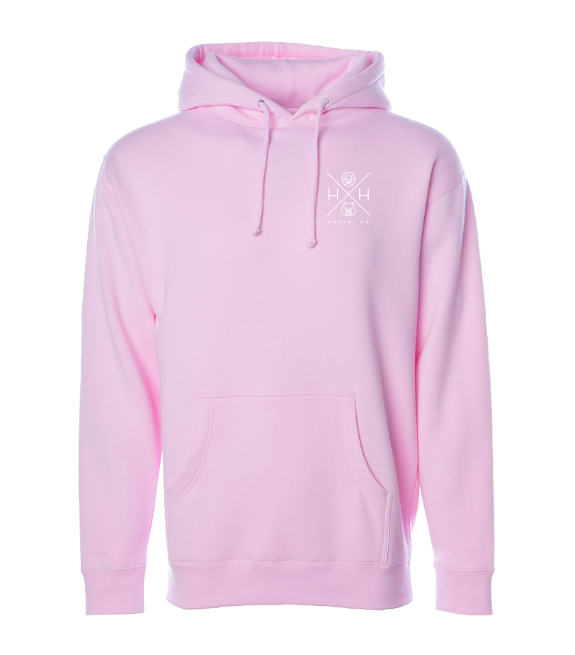 Pink Hoodie Sweatshirt