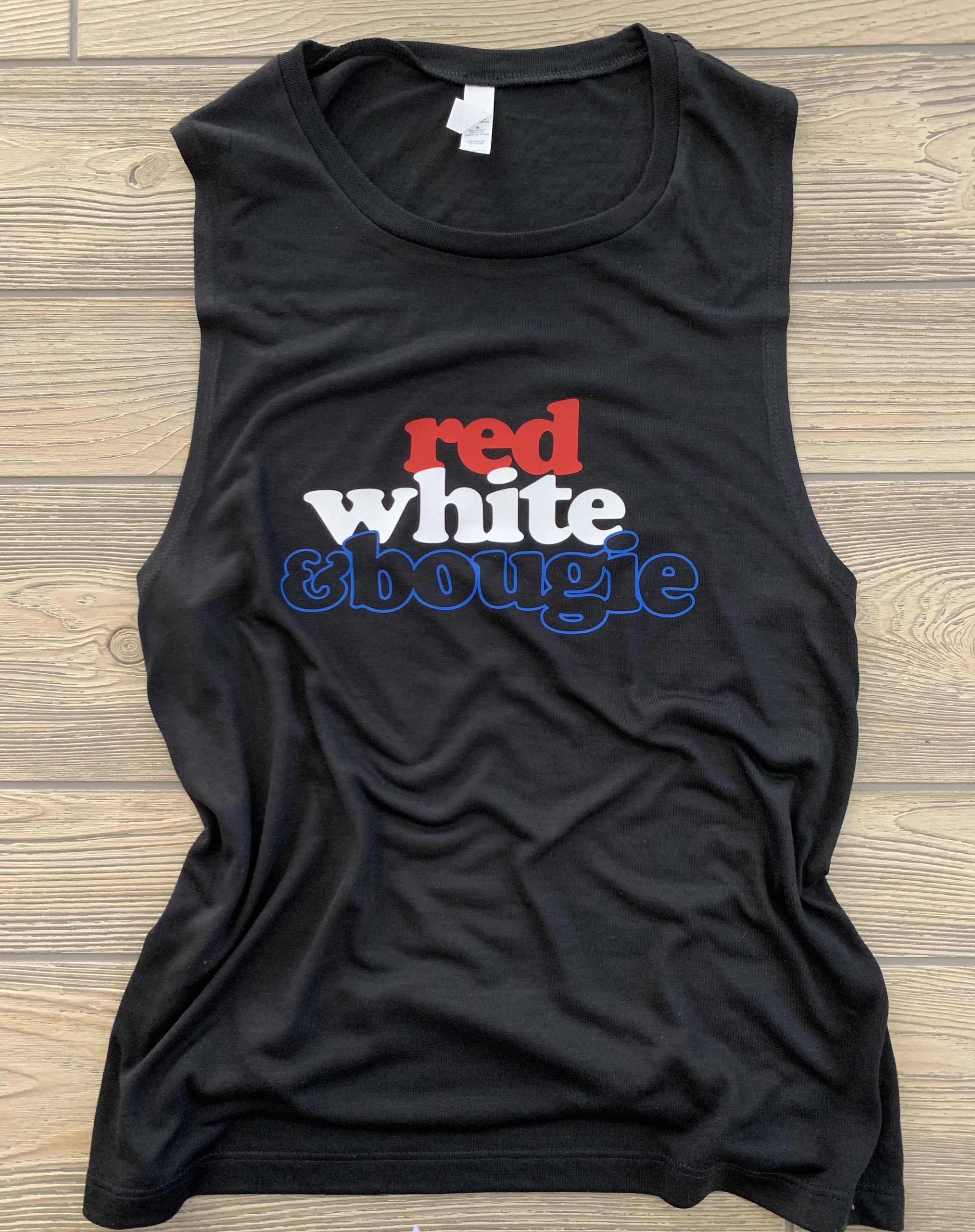 Red white and bougie tank