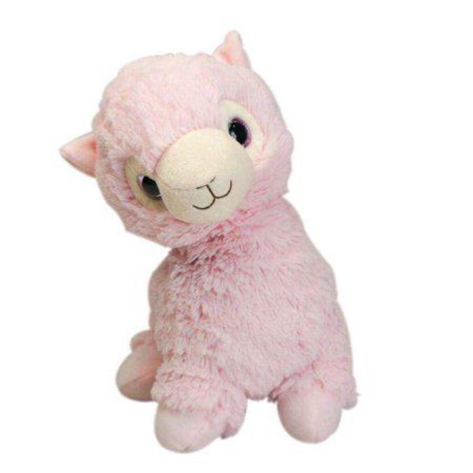 Intelex Warmies Cozy Plush Pink Llama