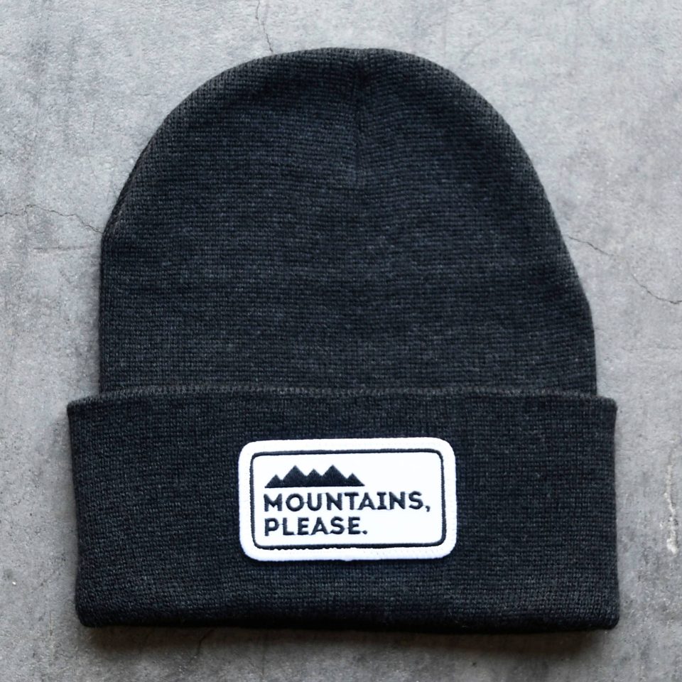 MOUNTAINS PLEASE | CLASSIC CUFFED BEANIE
