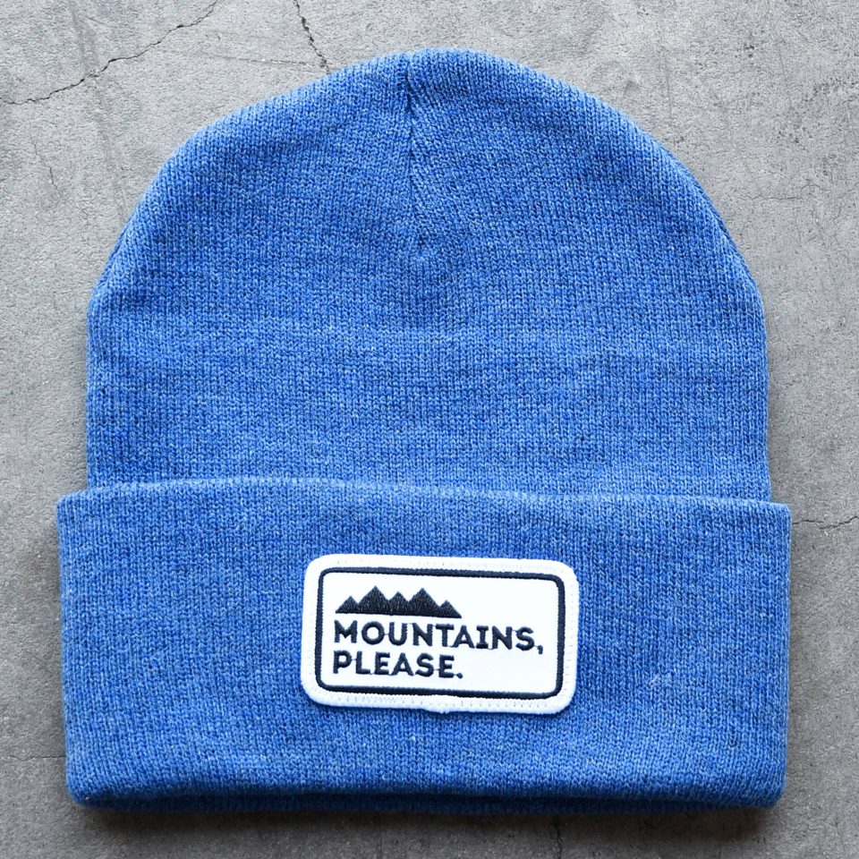 MOUNTAINS PLEASE | CLASSIC CUFFED BEANIE