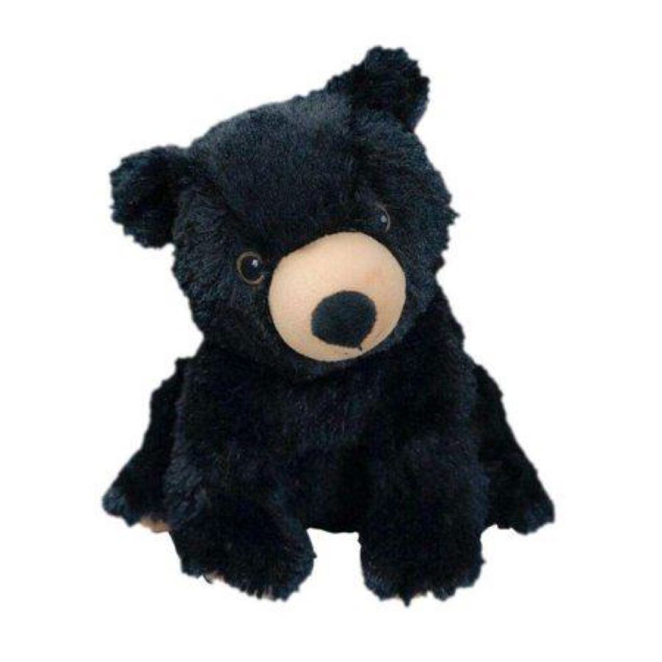 Intelex Warmies Cozy Plush Black Bear