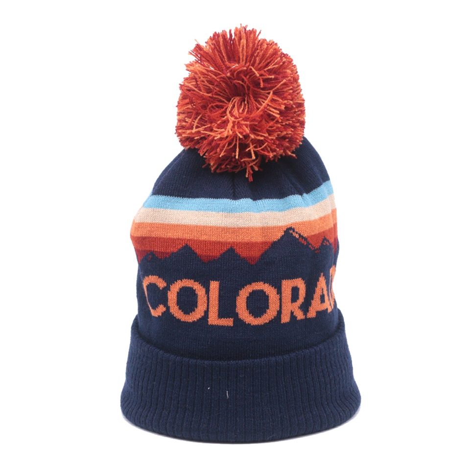 Aspen Glow Beanie Colorado Navy