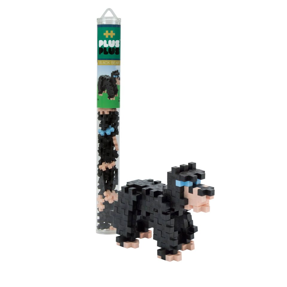 Black Bear Puzzle Tube