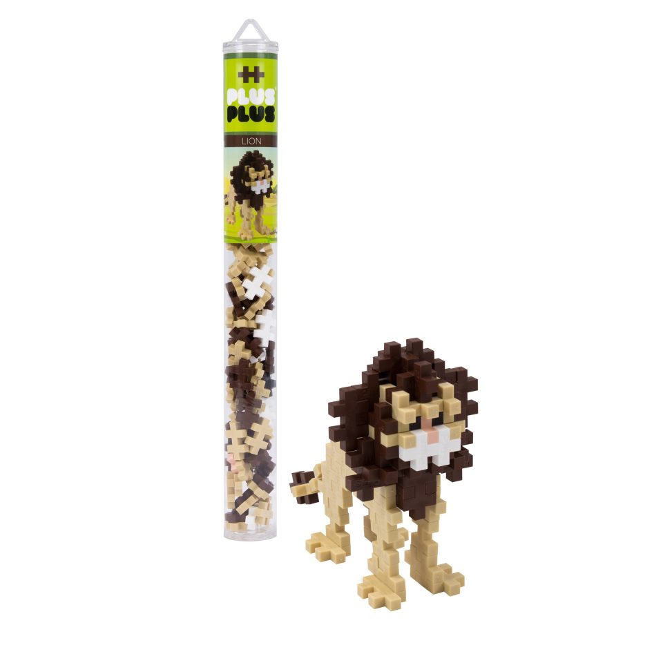 Lion Puzzle Tube