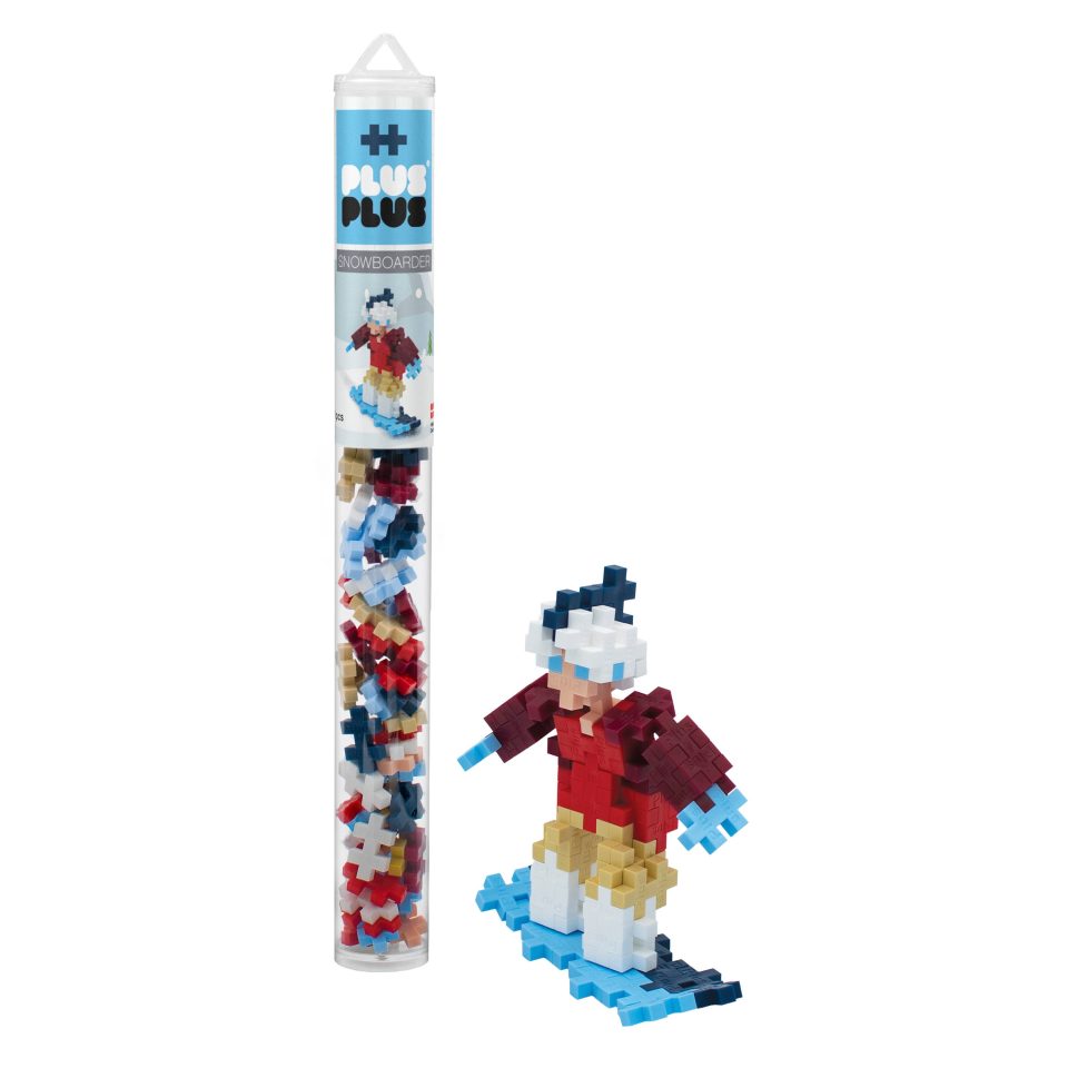 Snowboarder Puzzle Tube