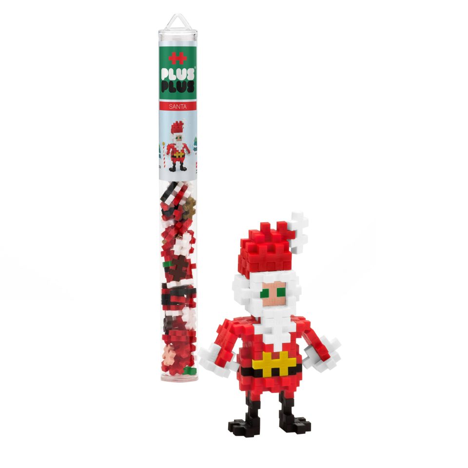 Santa Puzzle Tube