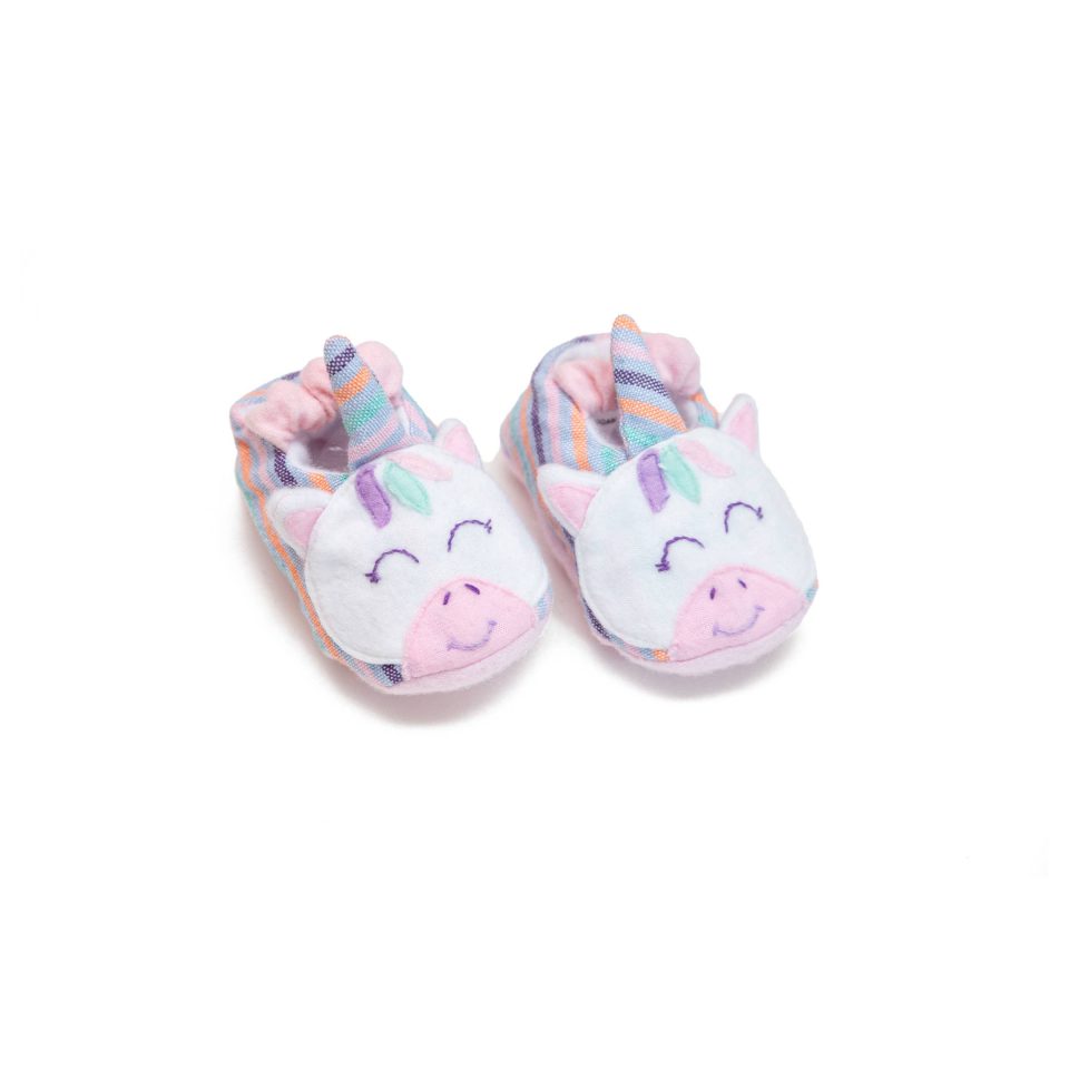 Unicorn Baby Booties