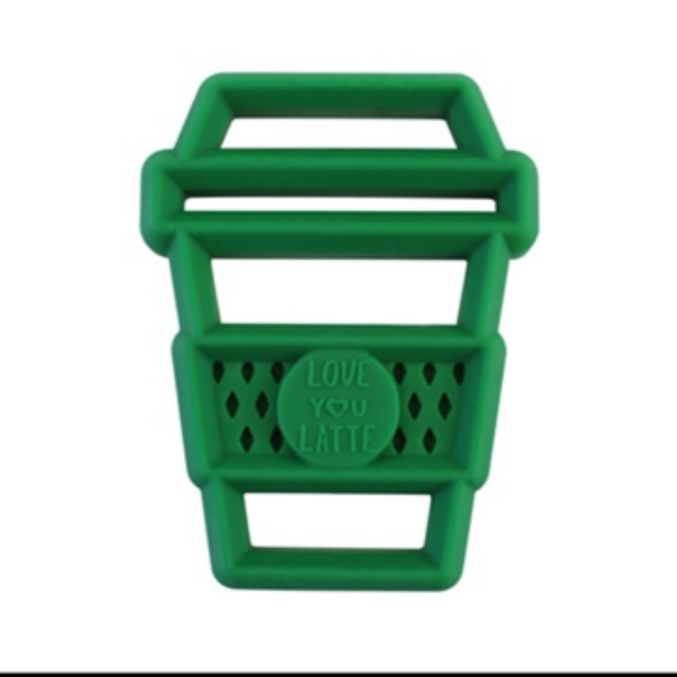 Coffee Cup Silicone Teether