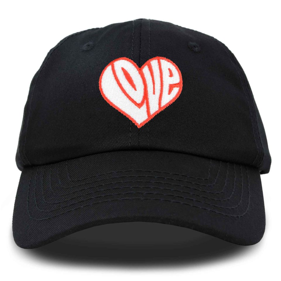 Love Heart Hat Baseball Cap