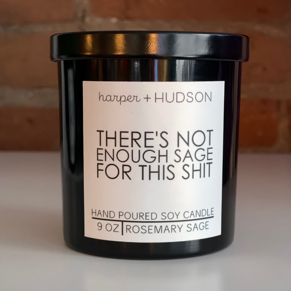 There’s Not Enough Sage Candle