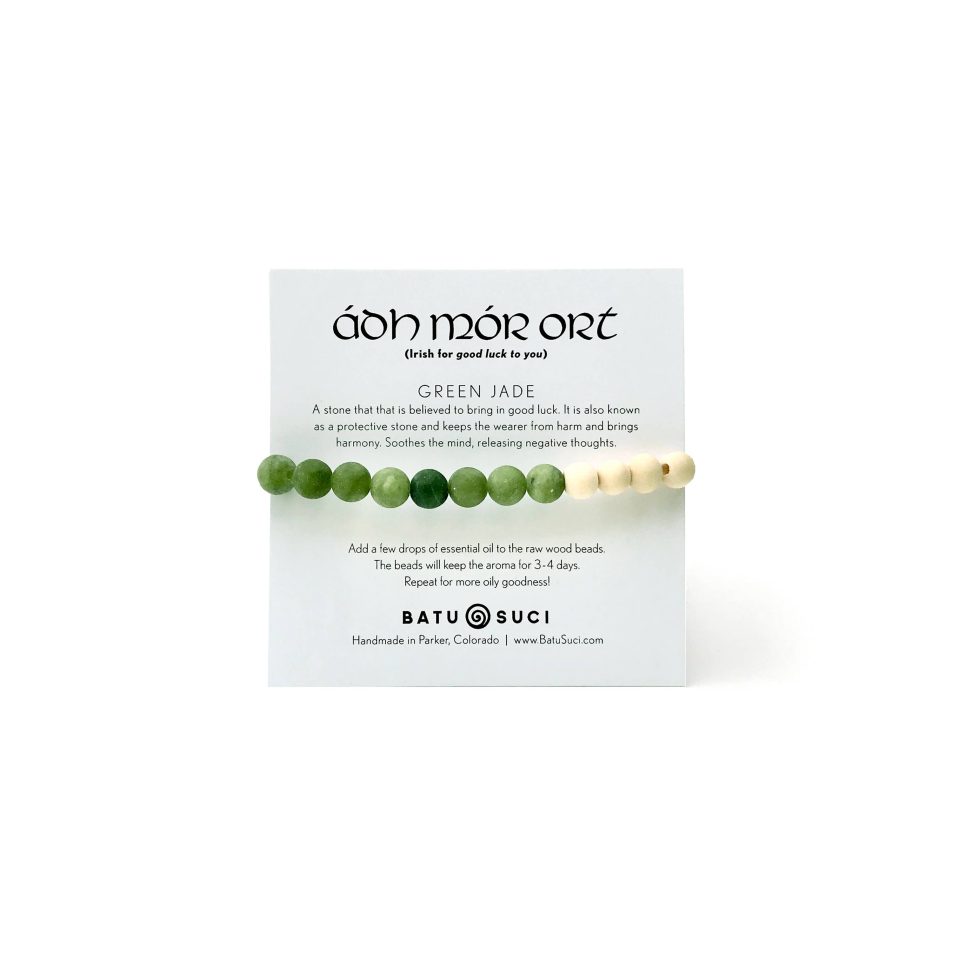 Ádh Mór Ort (Good Luck) Diffuser Bracelet