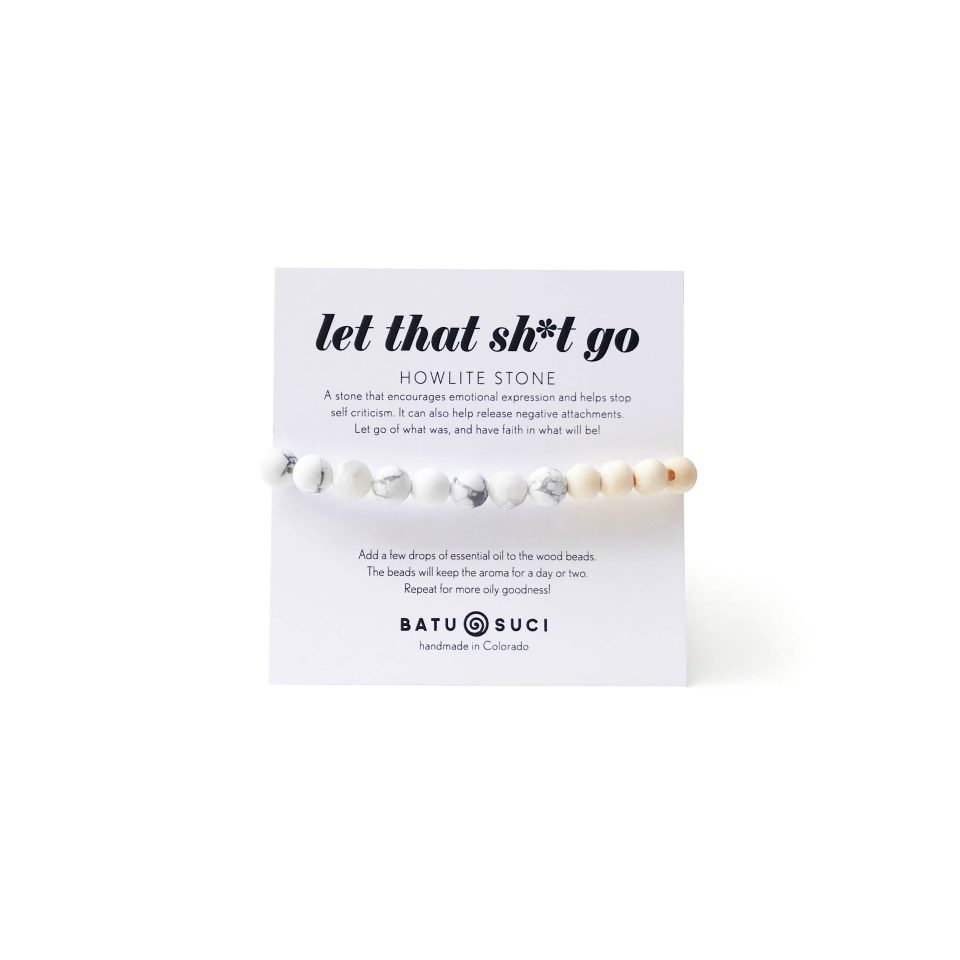Let That Sh*t Go Diffuser Bracelet