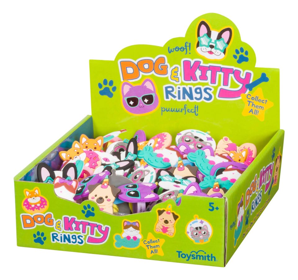 Dog & Kitty Rings
