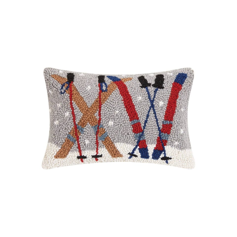 Ski Set Hook Pillow