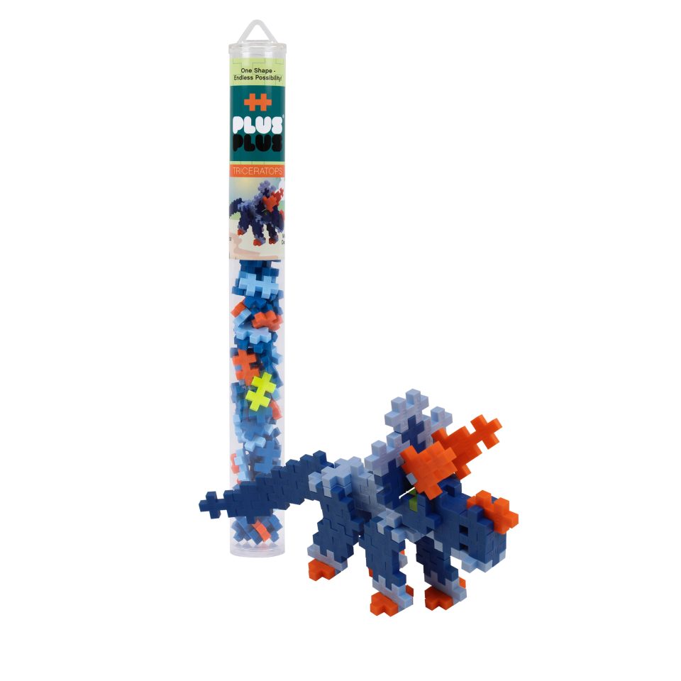 Triceratops Puzzle Tube