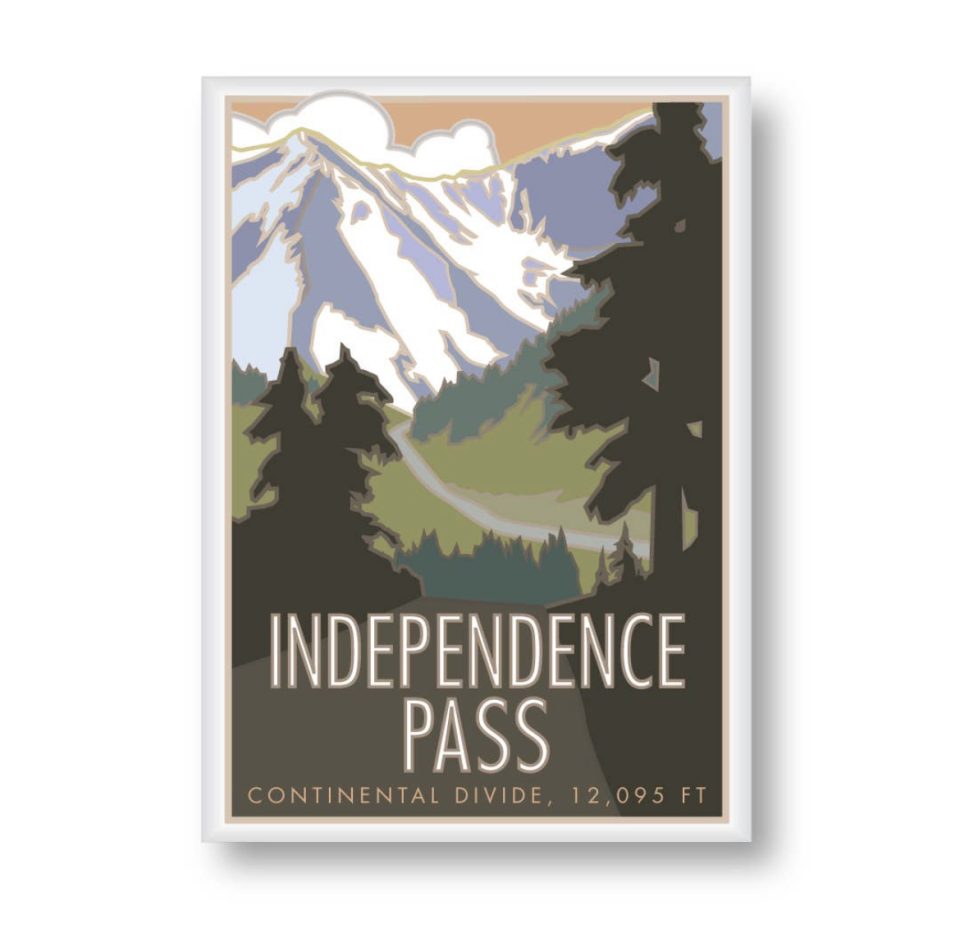 Independence Pass Magnet