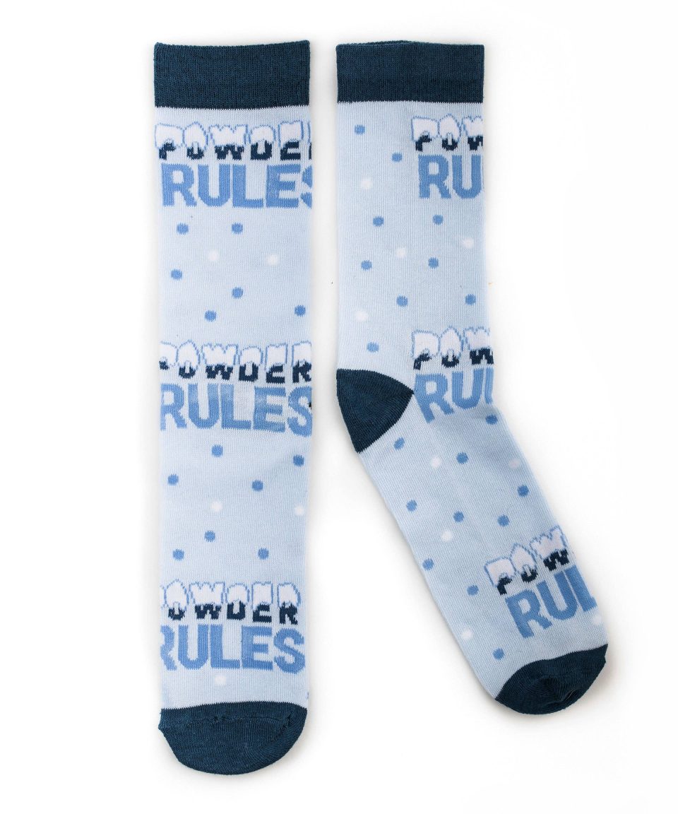 Powder Rules Dress Socks
