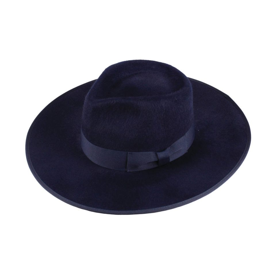 Brushed Wool Rancher Navy
