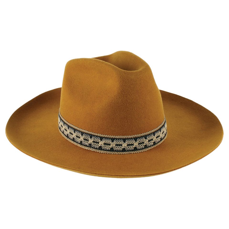 Wool Cowboy Hat Mustard