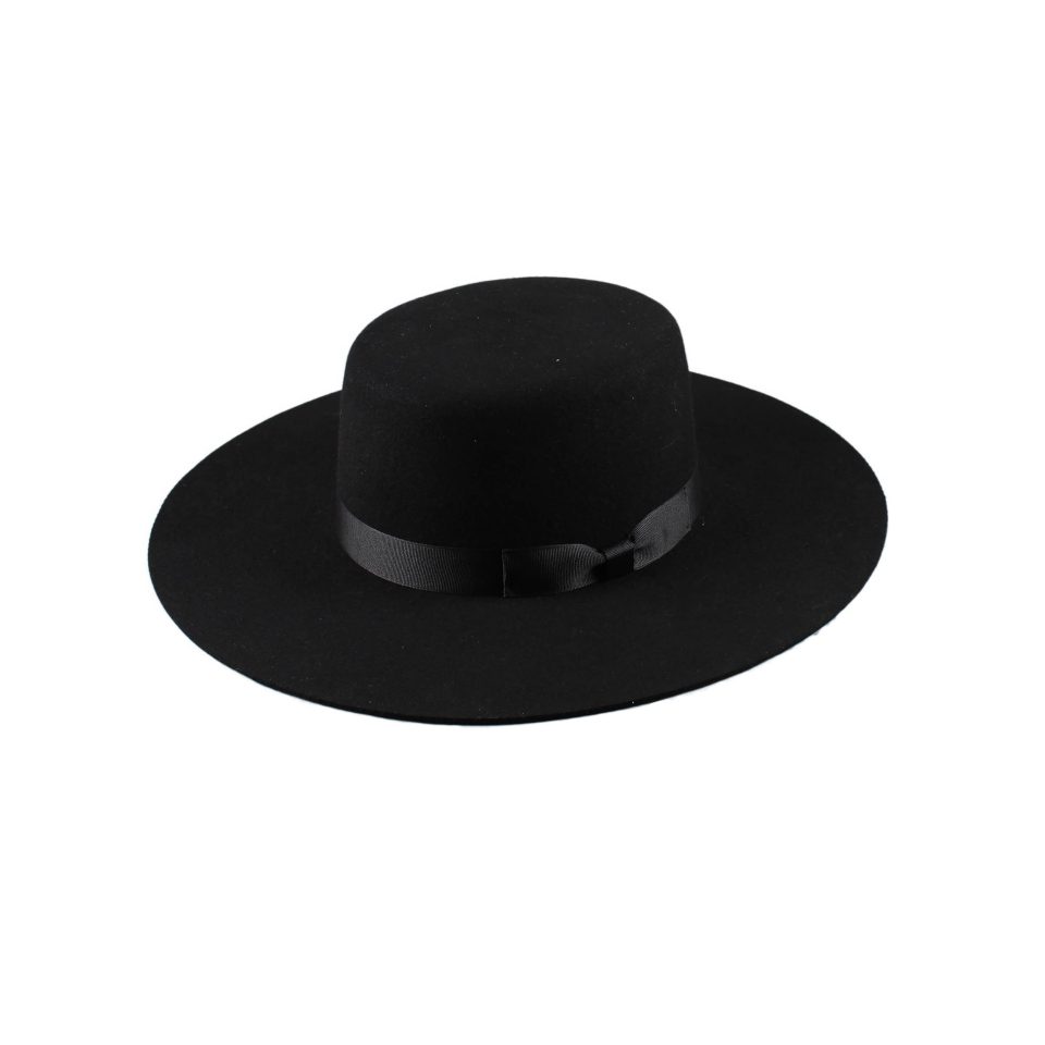 Black Bolero Hat