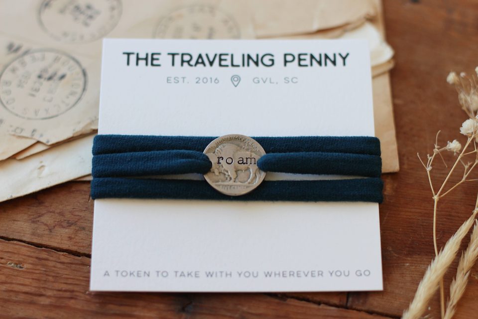 Roam Buffalo Nickel Cloth Wrap Bracelet