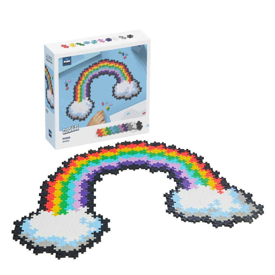 Rainbow Puzzle by Number