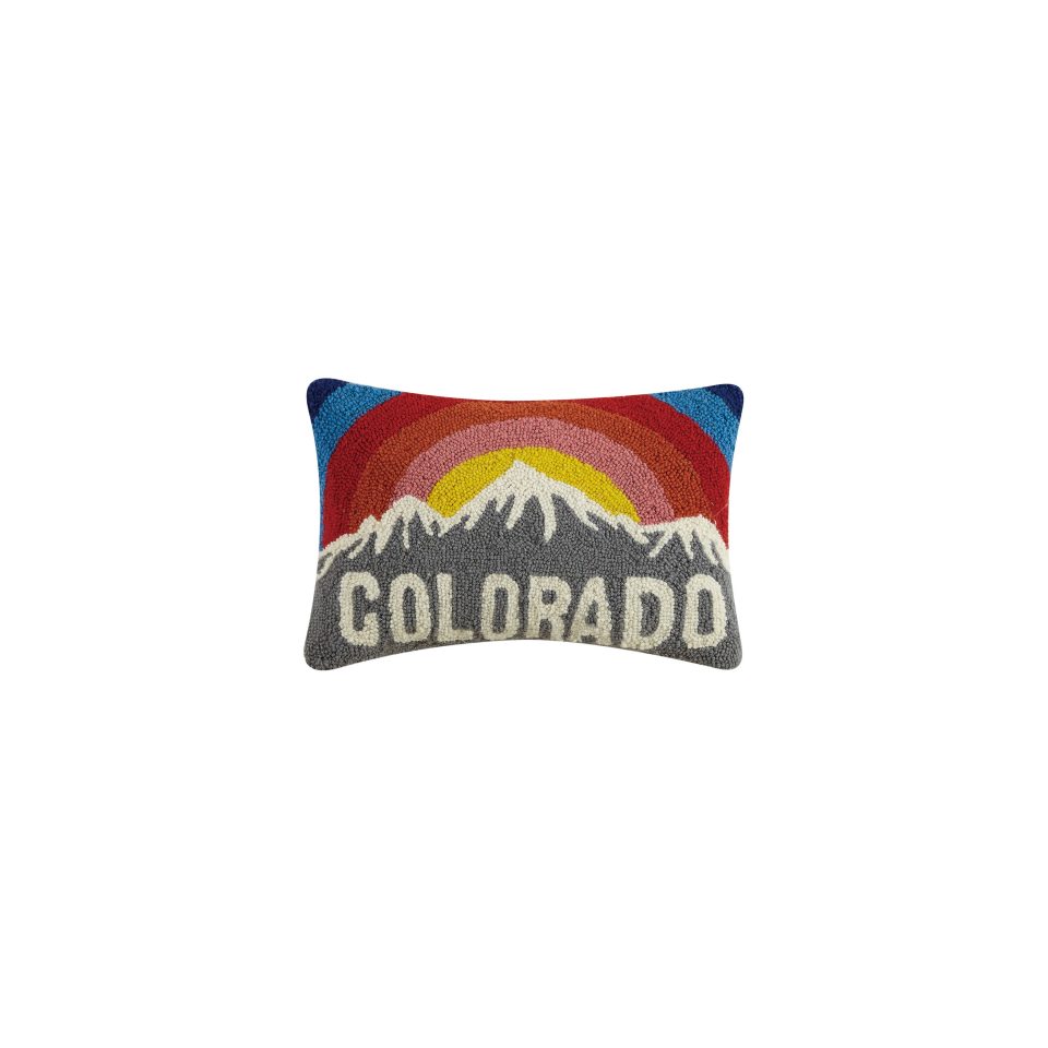 Colorado Sunset Hook Pillow