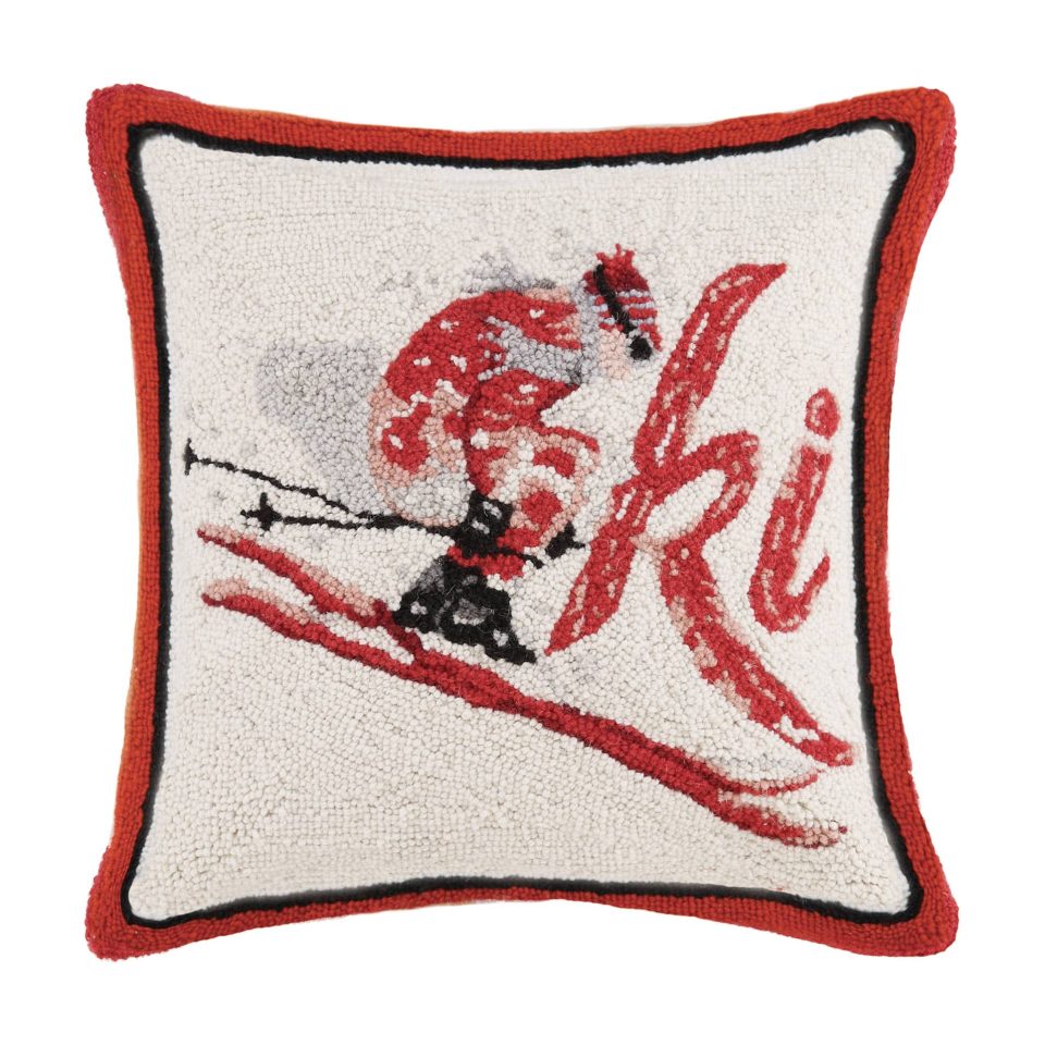 Ski Hook Pillow